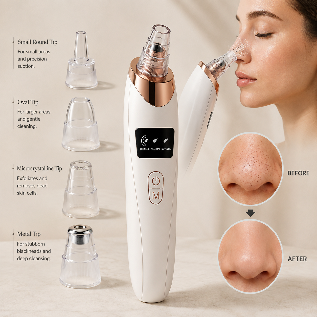 Professional Blackhead and Pore Vacuum